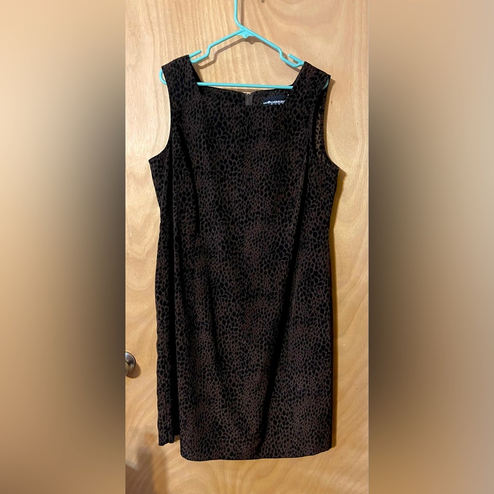 Animal print dress